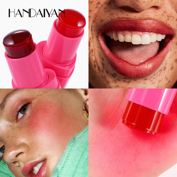 Handaiyan 5 Color Solid Blush Moisturizing Long